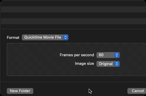 Export anywhere